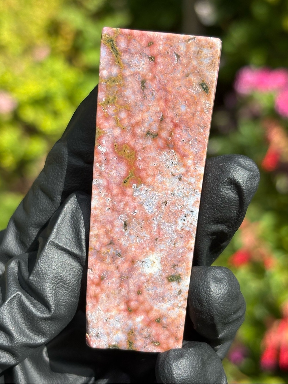 Ocean Jasper Crystal Slab - Polished Sea Jasper - Orbicular Jasper